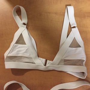 Minimalist Mesh Strappy Bikini